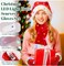 2 Christmas LED Light Hat Sets Christmas Light Up Scarves and Gloves Set New Year Flashing Holiday Party Supplies Holiday Santa Hat for Kids Adults Red and white